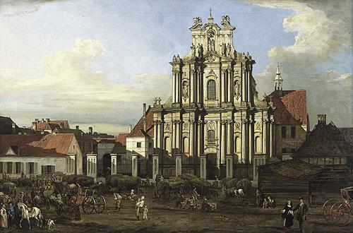 Visitationist Church in Warsaw, Bernardo Bellotto